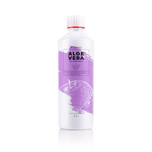 Aloe Vera 99,5 % Gel bebible - manzana + acai - complemento alimenticio