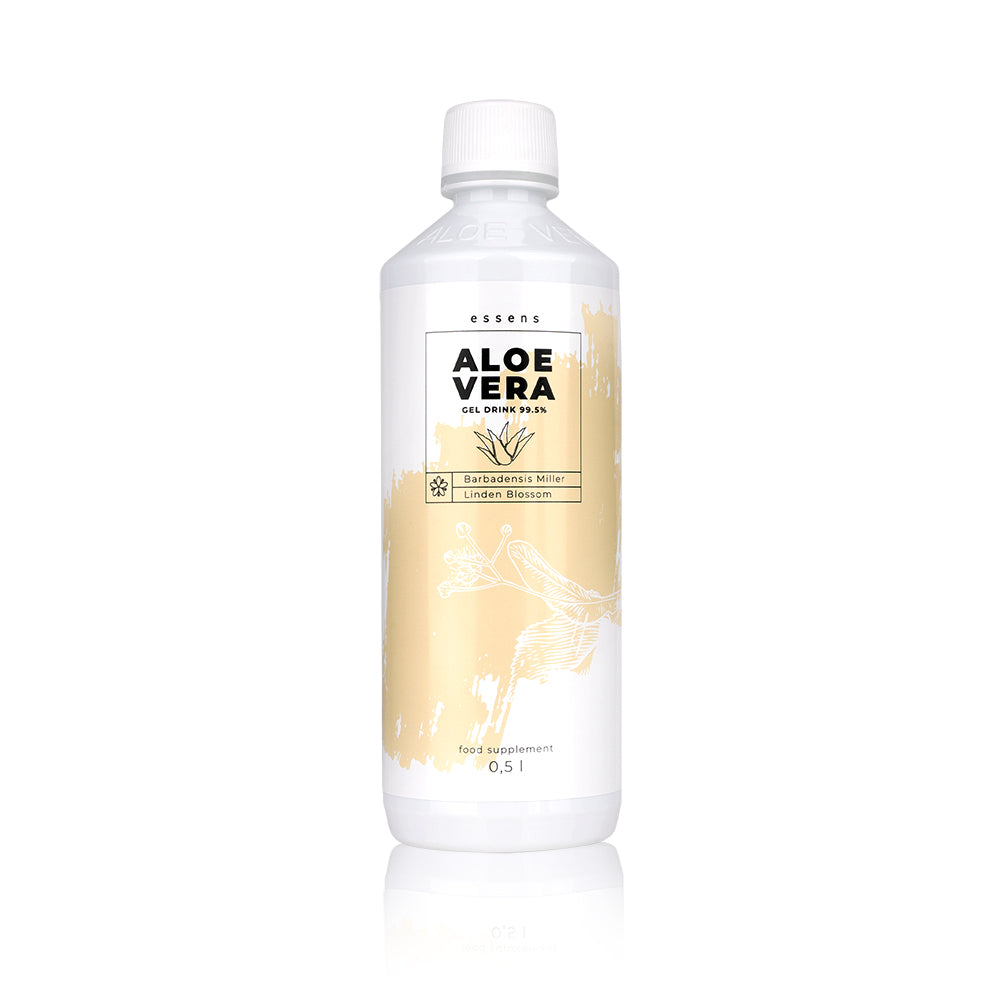 Aloe Vera 99,5 % Gel bebible - flor de tilo - complemento alimenticio